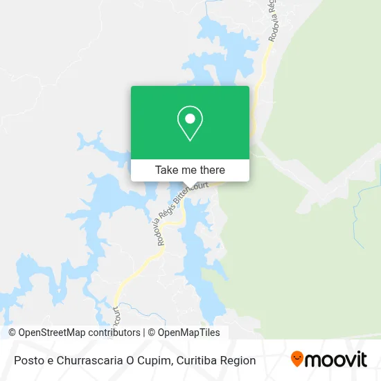 Posto e Churrascaria O Cupim map