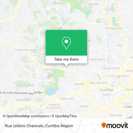 Rua Izidoro Chanoski map