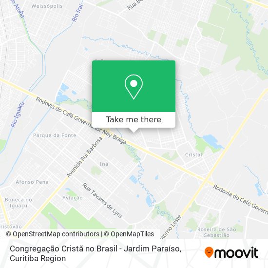 Congregação Cristã no Brasil - Jardim Paraíso map
