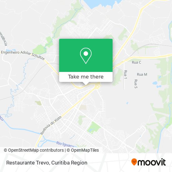 Mapa Restaurante Trevo