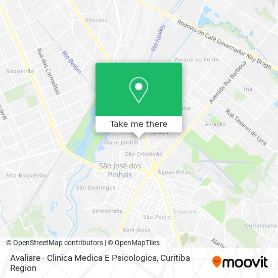Avaliare - Clinica Medica E Psicologica map