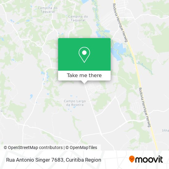 Rua Antonio Singer 7683 map