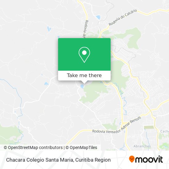 Chacara Colegio Santa Maria map