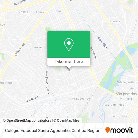 Colégio Estadual Santo Agostinho map
