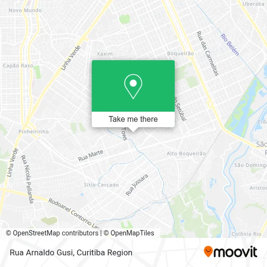 Rua Arnaldo Gusi map