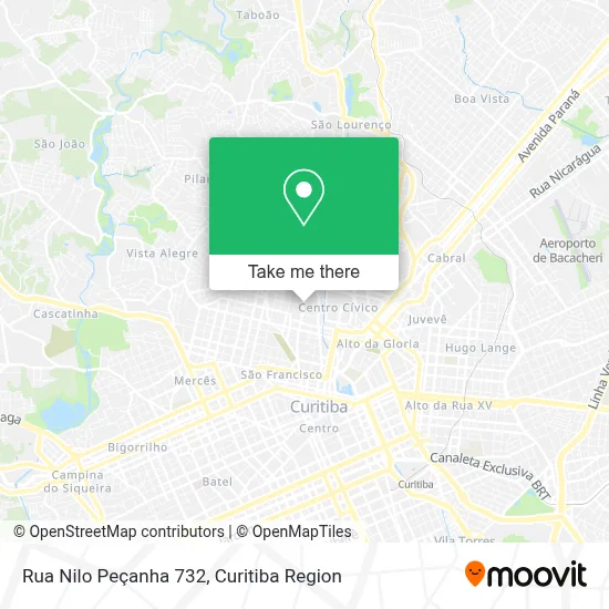 Rua Nilo Peçanha 732 map