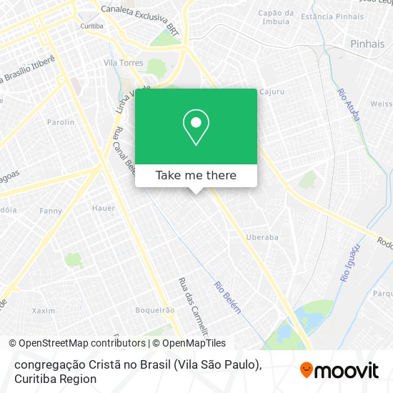 congregação Cristã no Brasil (Vila São Paulo) map