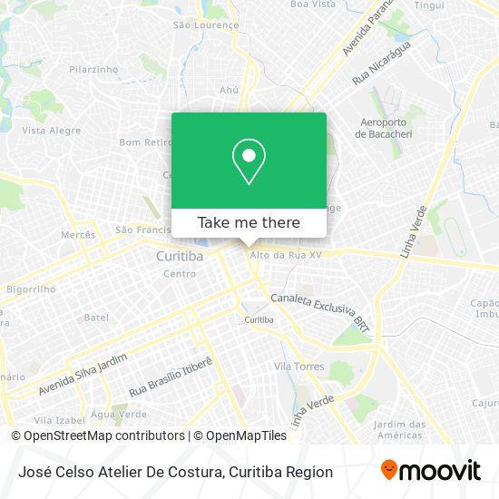 José Celso Atelier De Costura map
