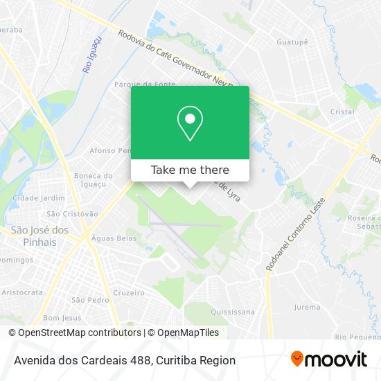 Avenida dos Cardeais 488 map