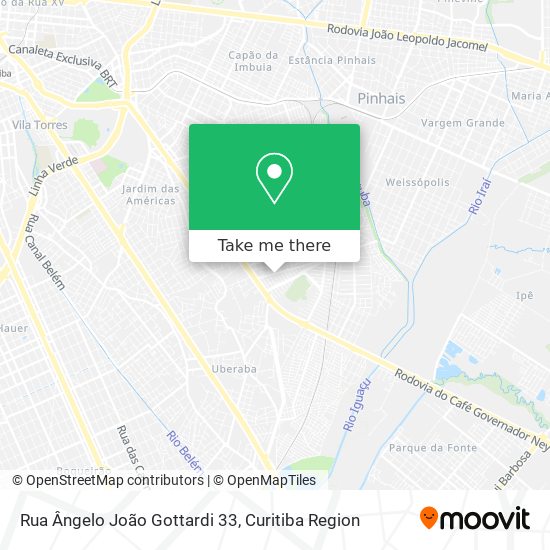 Rua Ângelo João Gottardi 33 map