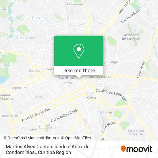 Martins Alves Contabilidade e Adm. de Condomínios. map