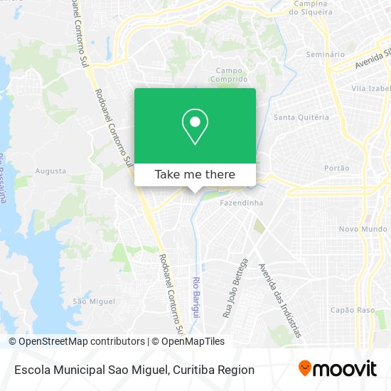 Escola Municipal Sao Miguel map