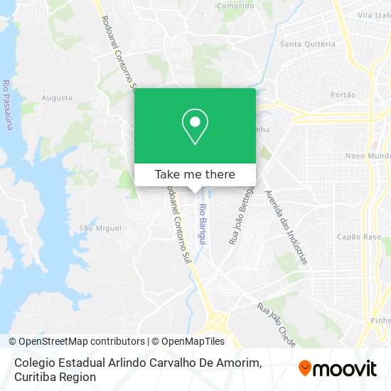 Colegio Estadual Arlindo Carvalho De Amorim map
