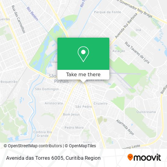 Avenida das Torres 6005 map