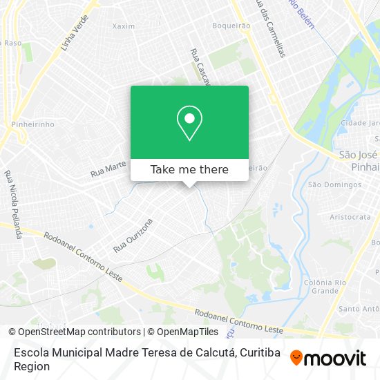 Escola Municipal Madre Teresa de Calcutá map