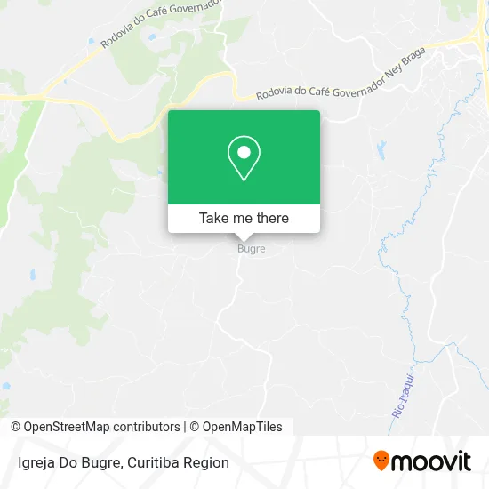 Igreja Do Bugre map