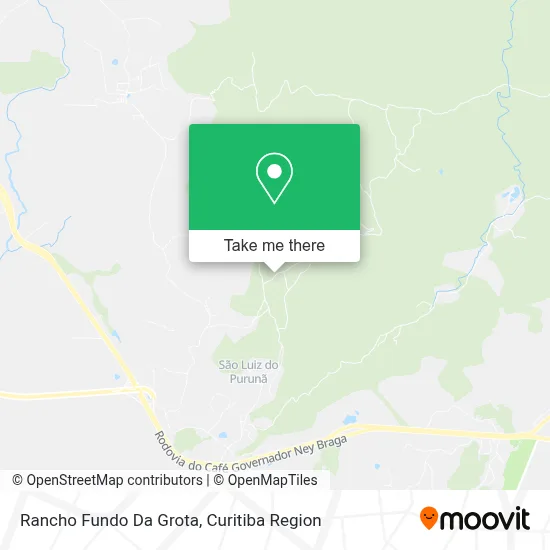 Rancho Fundo Da Grota map