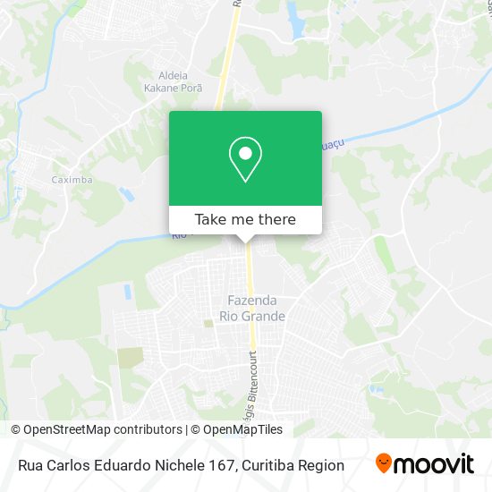 Rua Carlos Eduardo Nichele 167 map