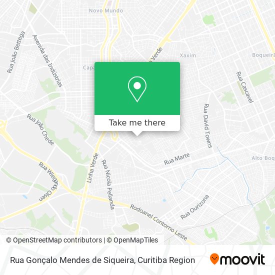 Rua Gonçalo Mendes de Siqueira map