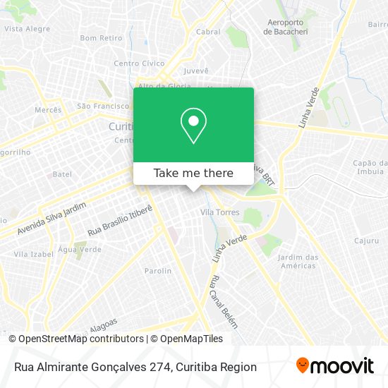 Rua Almirante Gonçalves 274 map