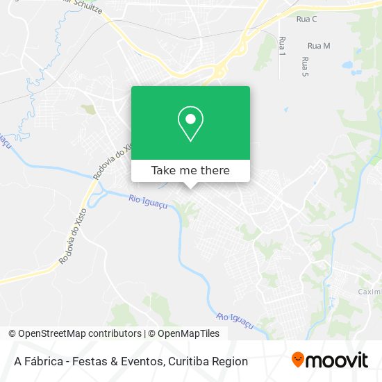 A Fábrica - Festas & Eventos map