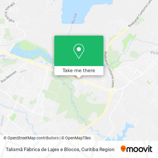 Talismã Fábrica de Lajes e Blocos map