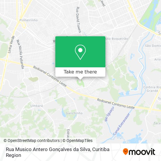 Rua Musico Antero Gonçalves da Silva map