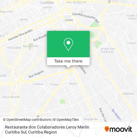 Restaurante dos Colaboradores Leroy Merlin Curitiba Sul map