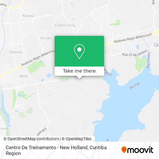 Centro De Treinamento - New Holland map