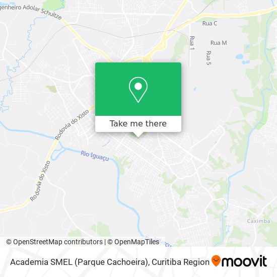 Academia SMEL (Parque Cachoeira) map