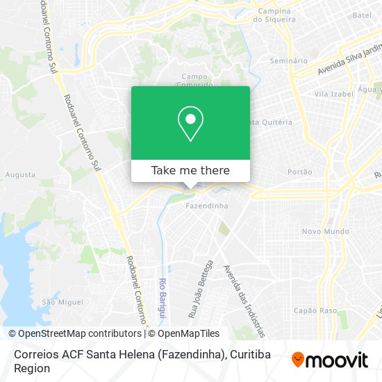 Correios ACF Santa Helena (Fazendinha) map