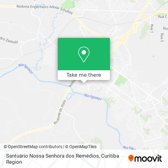 Santuário Nossa Senhora dos Remédios map