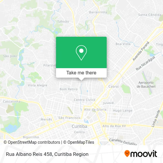 Rua Albano Reis 458 map