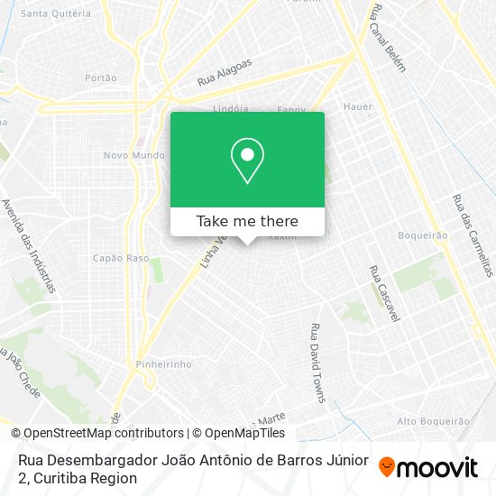 Mapa Rua Desembargador João Antônio de Barros Júnior 2