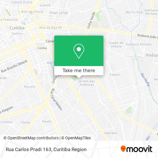 Mapa Rua Carlos Pradi 163