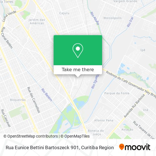 Rua Eunice Bettini Bartoszeck 901 map