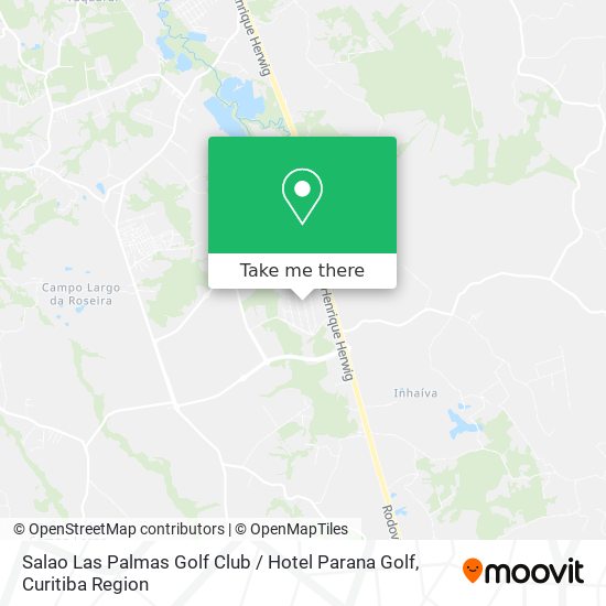 Salao Las Palmas Golf Club / Hotel Parana Golf map