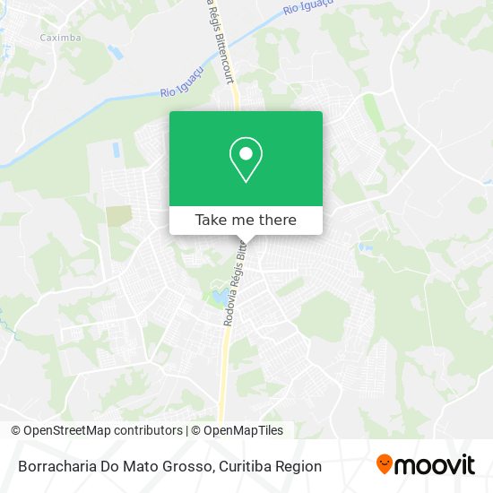 Borracharia Do Mato Grosso map
