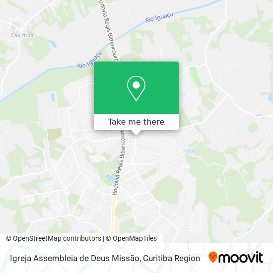 Igreja Assembleia de Deus Missão map