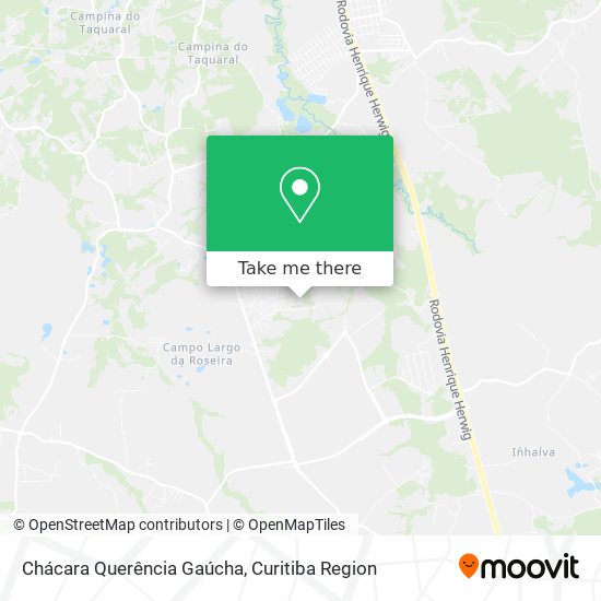 Chácara Querência Gaúcha map