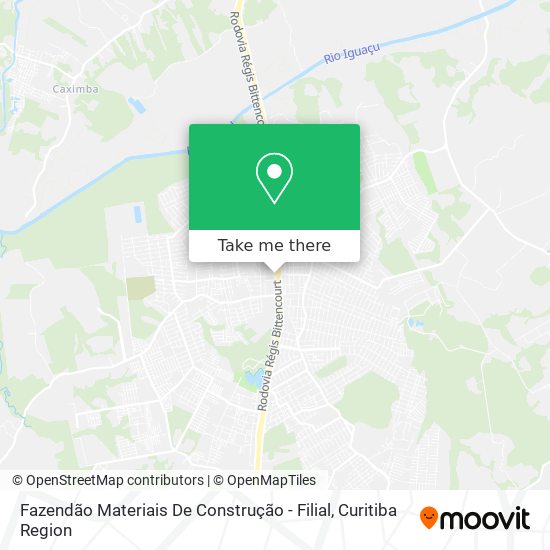 Fazendão Materiais De Construção - Filial map