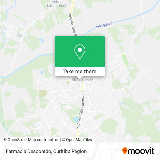 Farmácia Descontão map