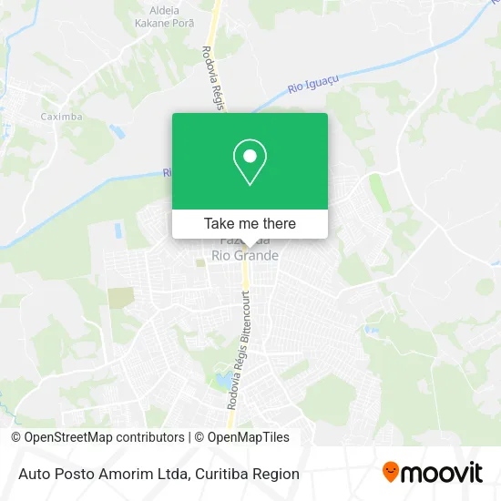 Auto Posto Amorim Ltda map