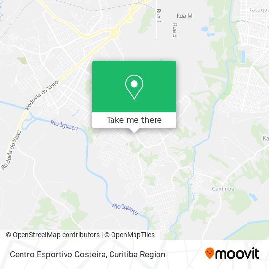 Centro Esportivo Costeira map