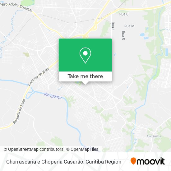 Churrascaria e Choperia Casarão map