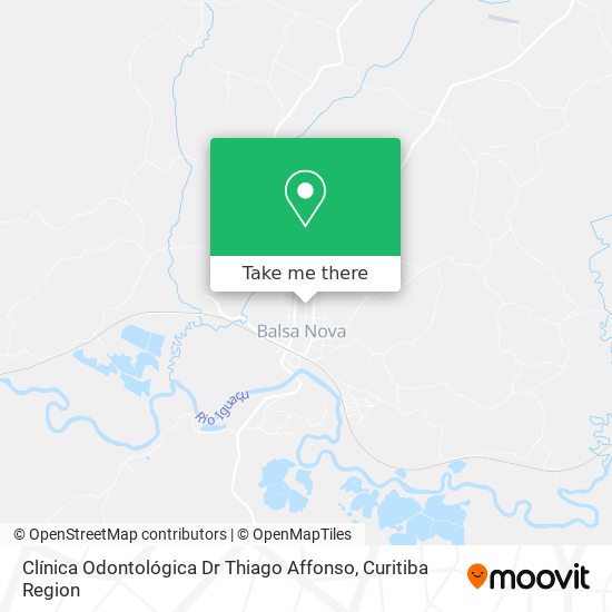 Clínica Odontológica Dr Thiago Affonso map