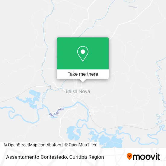 Assentamento Contestedo map