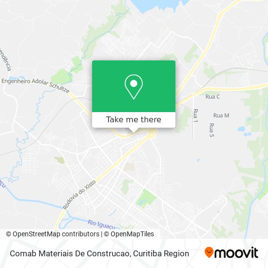 Comab Materiais De Construcao map