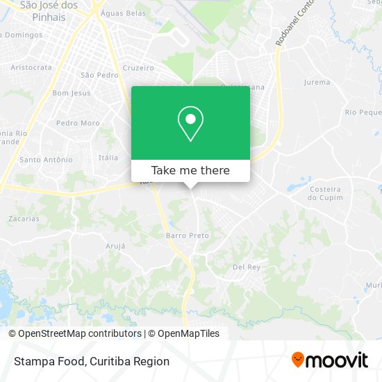 Stampa Food map