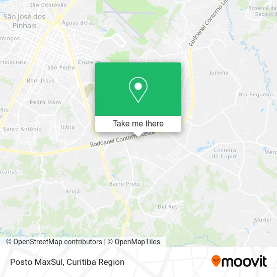 Posto MaxSul map